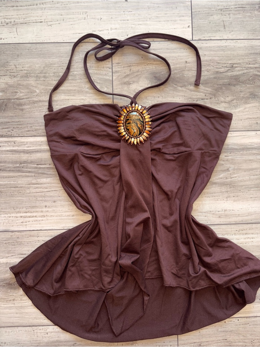 Brown Concert Halter